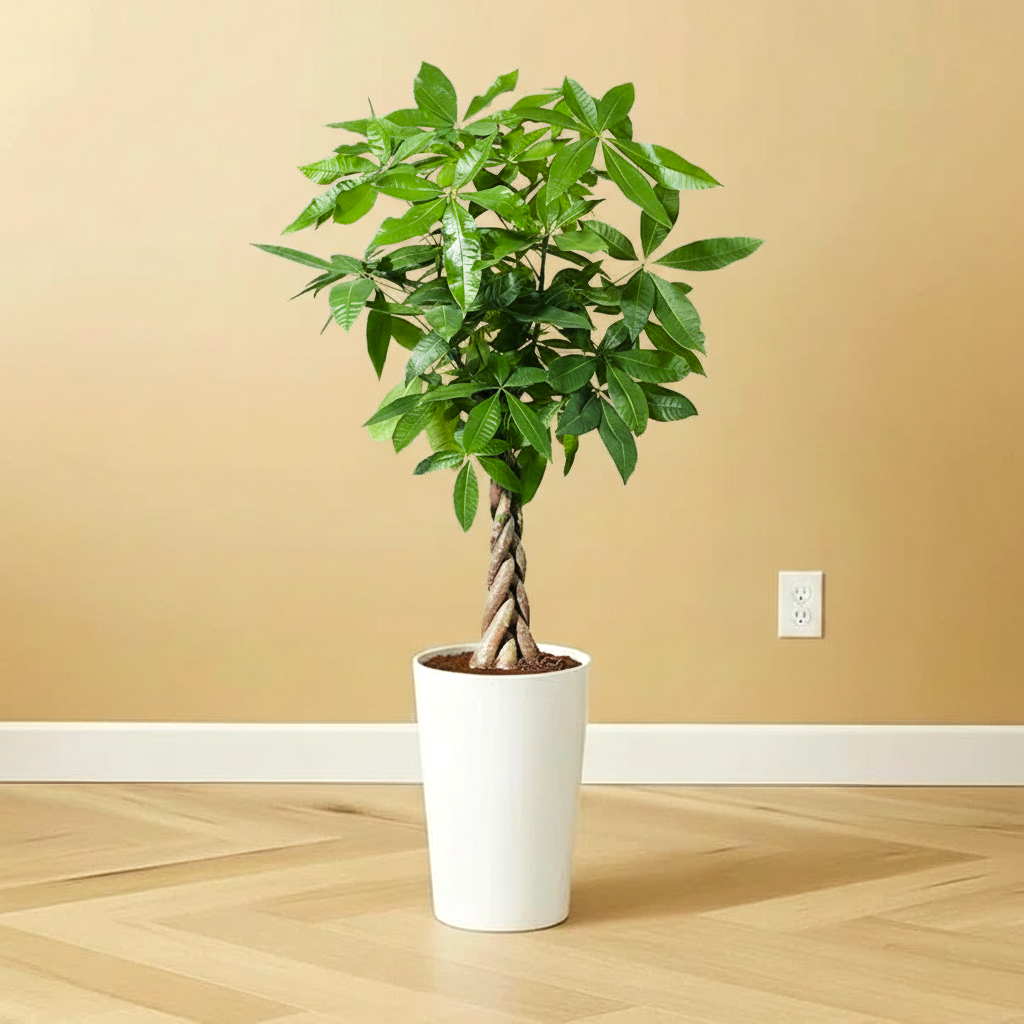 twisted money tree pachira Money Tree Pachira Aquatica, "Twisted Trunk" 130