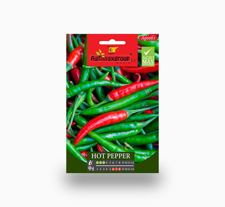 Agrimax Hot Pepper Seeds - Greensouq -