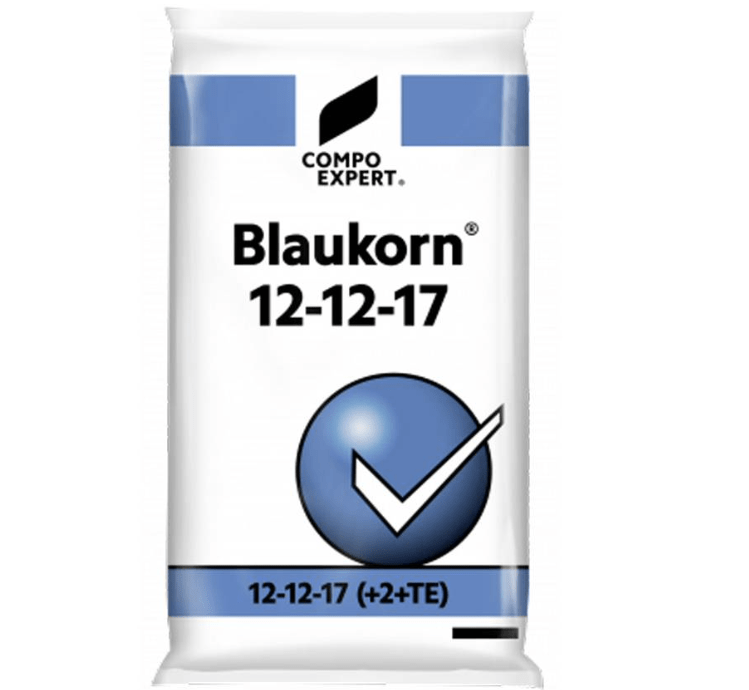 German Fertilizer NPK12 - 12 - 17 (+2+TE) Fertilizer “Blaukorn NPK Manufactured in Germany” - Greensouq -
