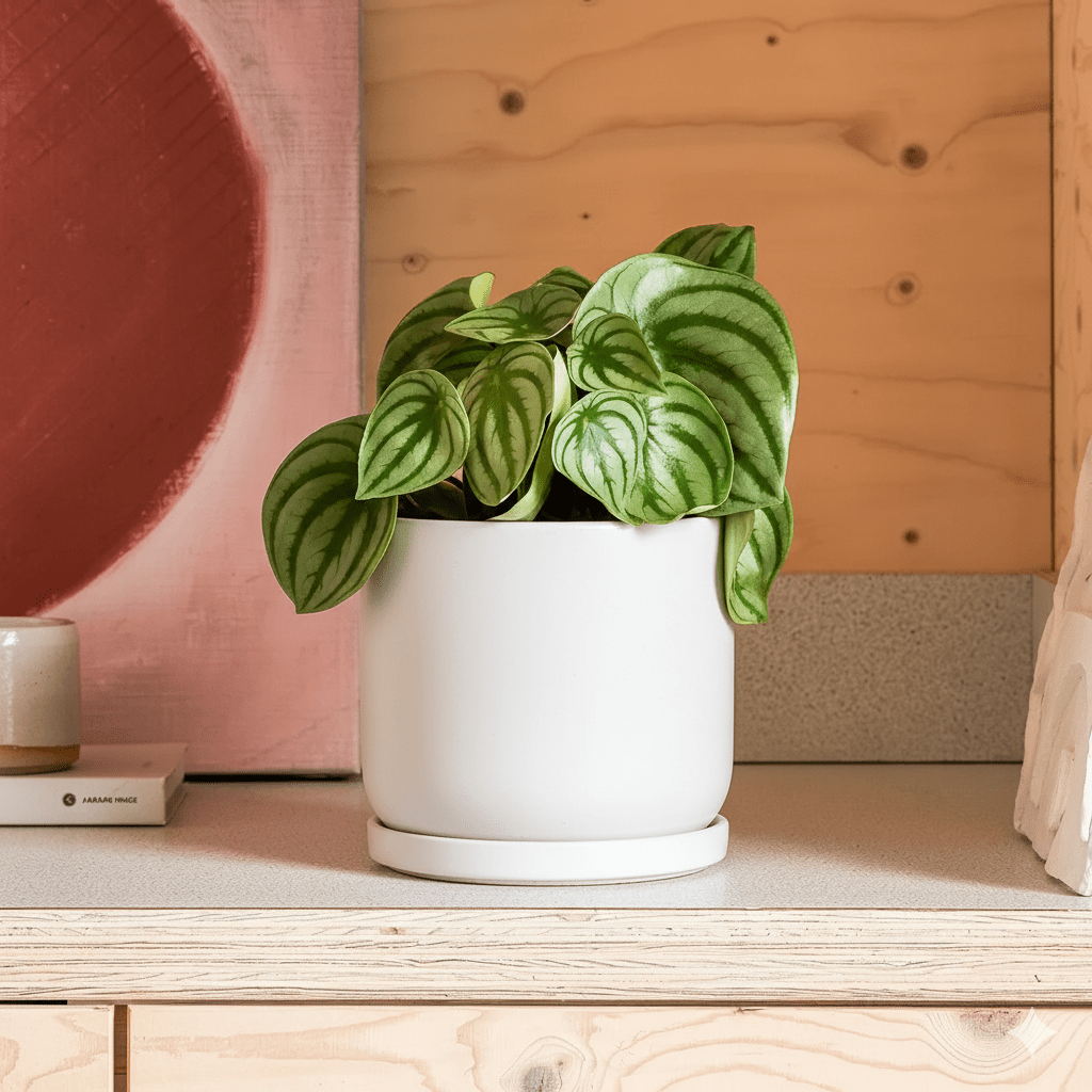 Peperomia argyreia or Watermelon Peperomia - Greensouq -