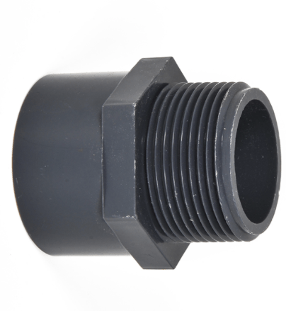 PVC Male Thread Adaptor (Β½β - 2β) - Greensouq -