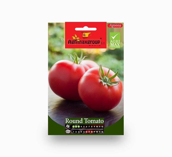 Tomatoes Seeds | Round Tomatoes Agrimax Seeds - Greensouq -