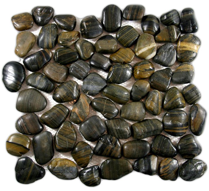 Tiger pebbles 3 - 5cm, 20KG Bag - Greensouq -