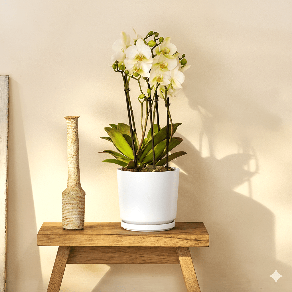 White Orchids 50 - 70cm - Greensouq -