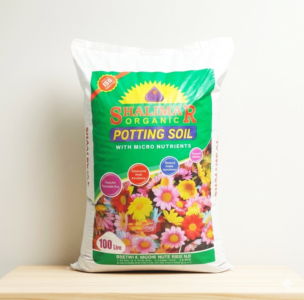 Organic Potting Soil By Shalimar - Soil 100Ltrs