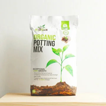 Organic Potting Soil | BE Green 50L Bag