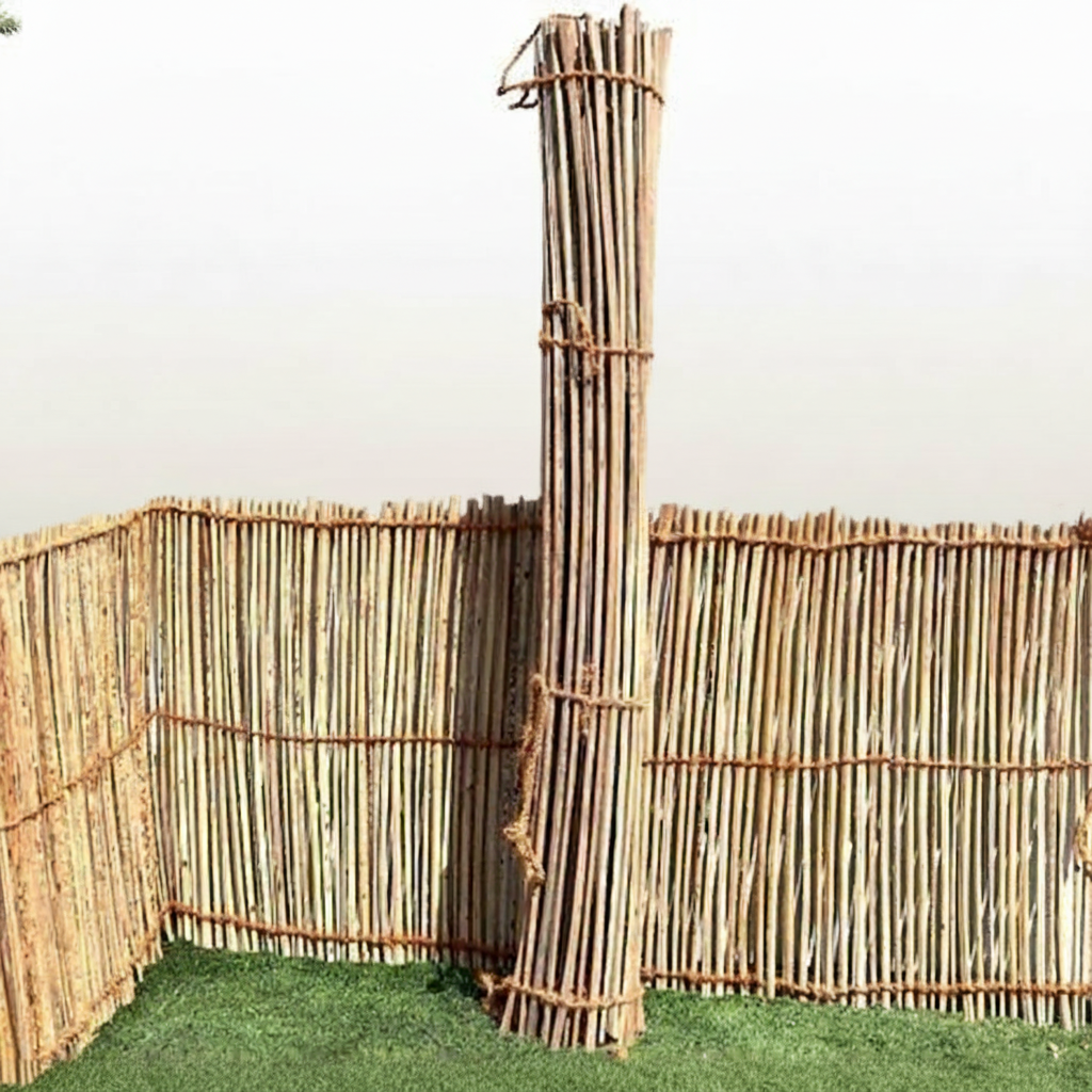 Date Palm Privacy Fence - Natural Outdoor Privacy Solution