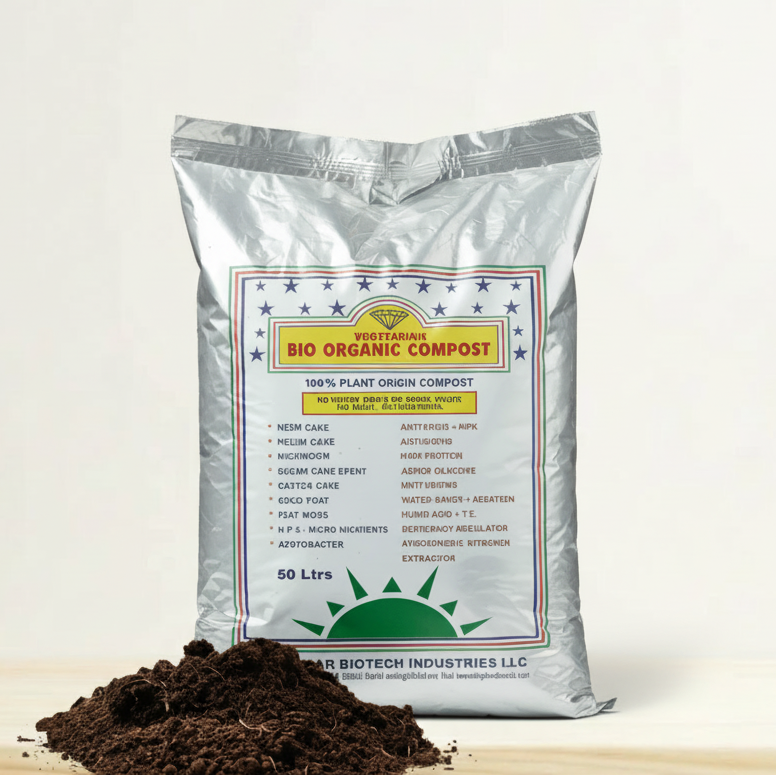 Vegetarian Bio Organic Compost (50L) | UAE Garden Essential!