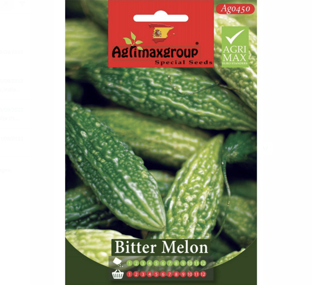 Agrimax Bitter melon Seeds - Greensouq -