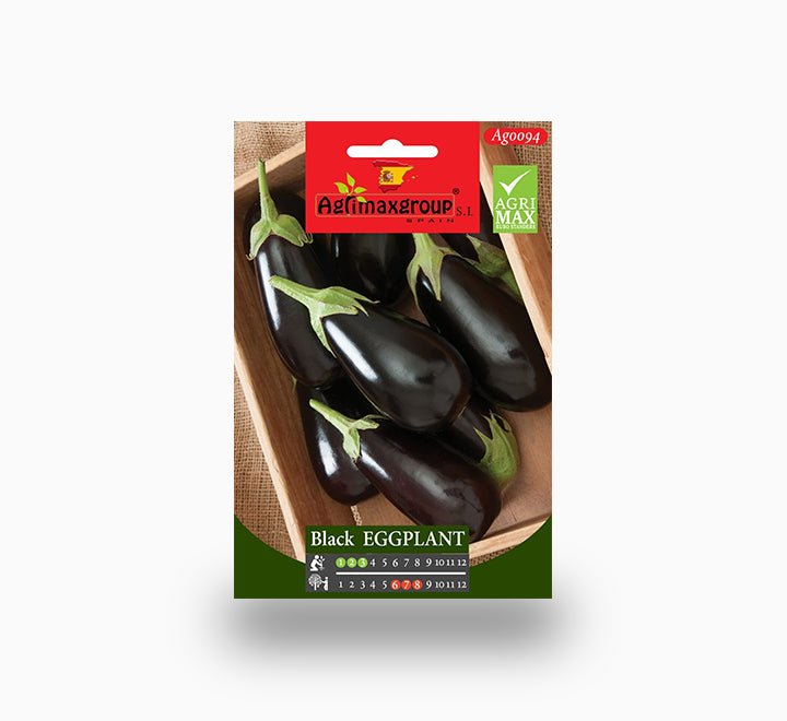 Agrimax Black Eggplant Seeds - Greensouq -