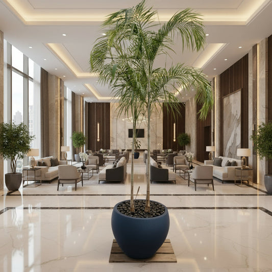 Carpentaria Acuminata "Carpentaria Palm" Multi Trunk 2.5 - 3.0m in Fiber Pot - Greensouq - 