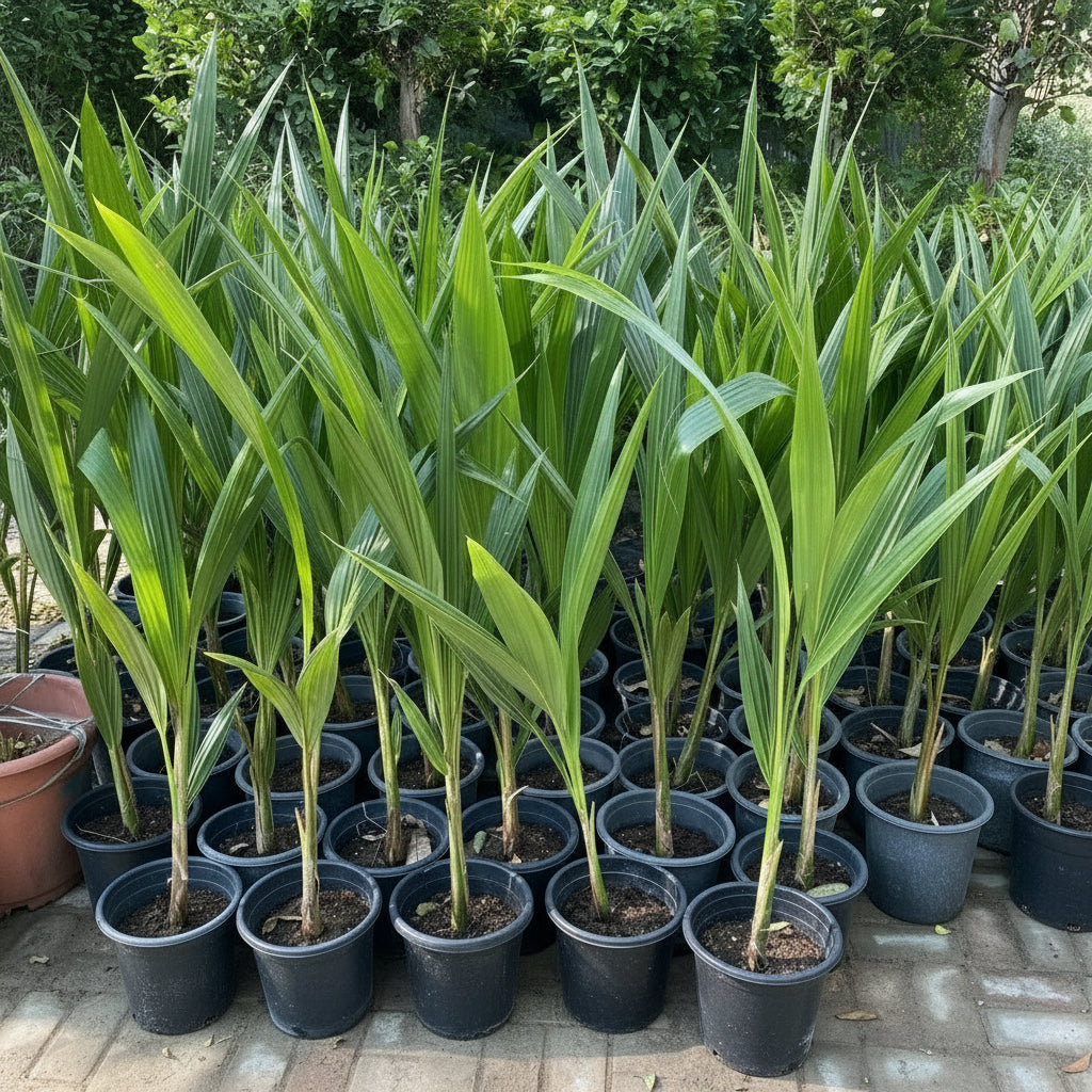 Cocos Nucifera "Coconut Palm" Small 1.4 to 1.5m - Greensouq - 