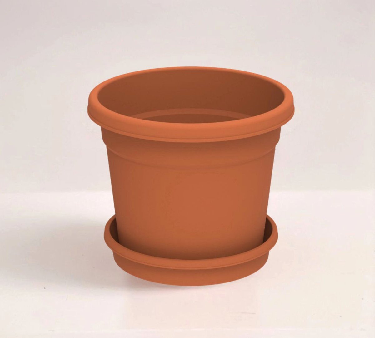 Cosmoplast Round Flower Pot - Greensouq - 