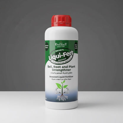 Desert Energy Seaweed Liquid Fertilizer 500ml For Soil, Roots and Plants Strengthner - Greensouq - 