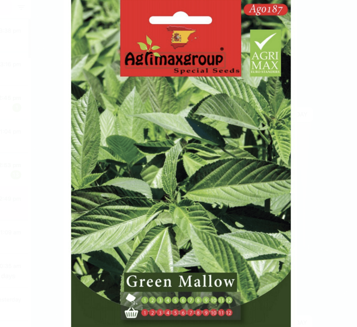 Agrimax Green Mallow Seeds - Greensouq -