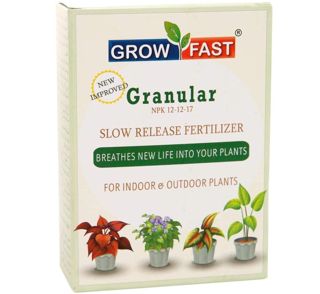 Grow Fast "Soil Revitalizer, Iron Tonic, Granular NPK" Best for Indoor and Outdoor Plants - Greensouq - 