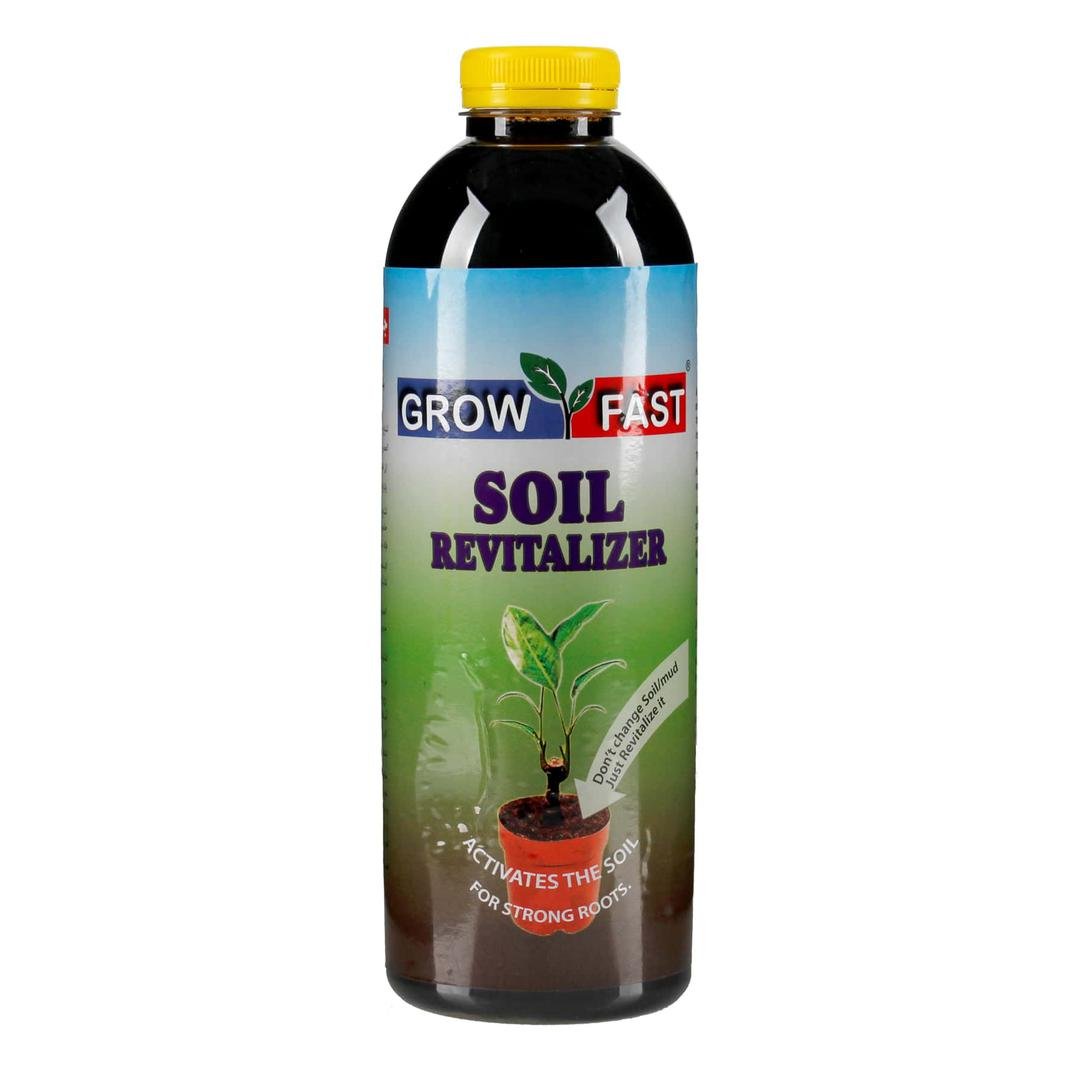 Grow Fast "Soil Revitalizer, Iron Tonic, Granular NPK" Best for Indoor and Outdoor Plants - Greensouq - 