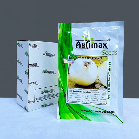 Hybrid White Snow Onion F1 seeds - Greensouq - 
