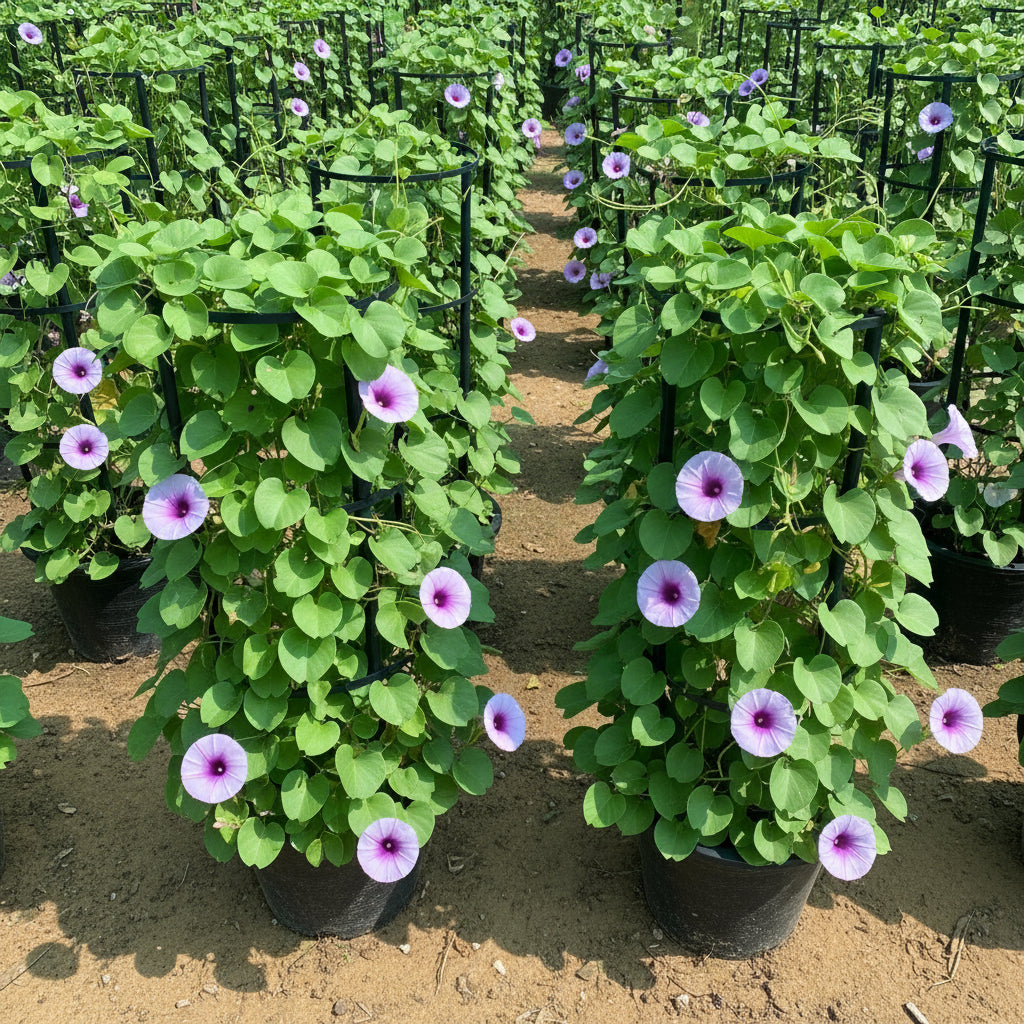 Ipomoea pes - caprae, Railroad Vine or Railway Creeper - Greensouq - 