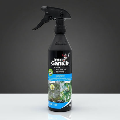 mites control | Mr. Ganick Organic "mites &amp; caterpillar terminator" 500ml Ready to Use - Greensouq -