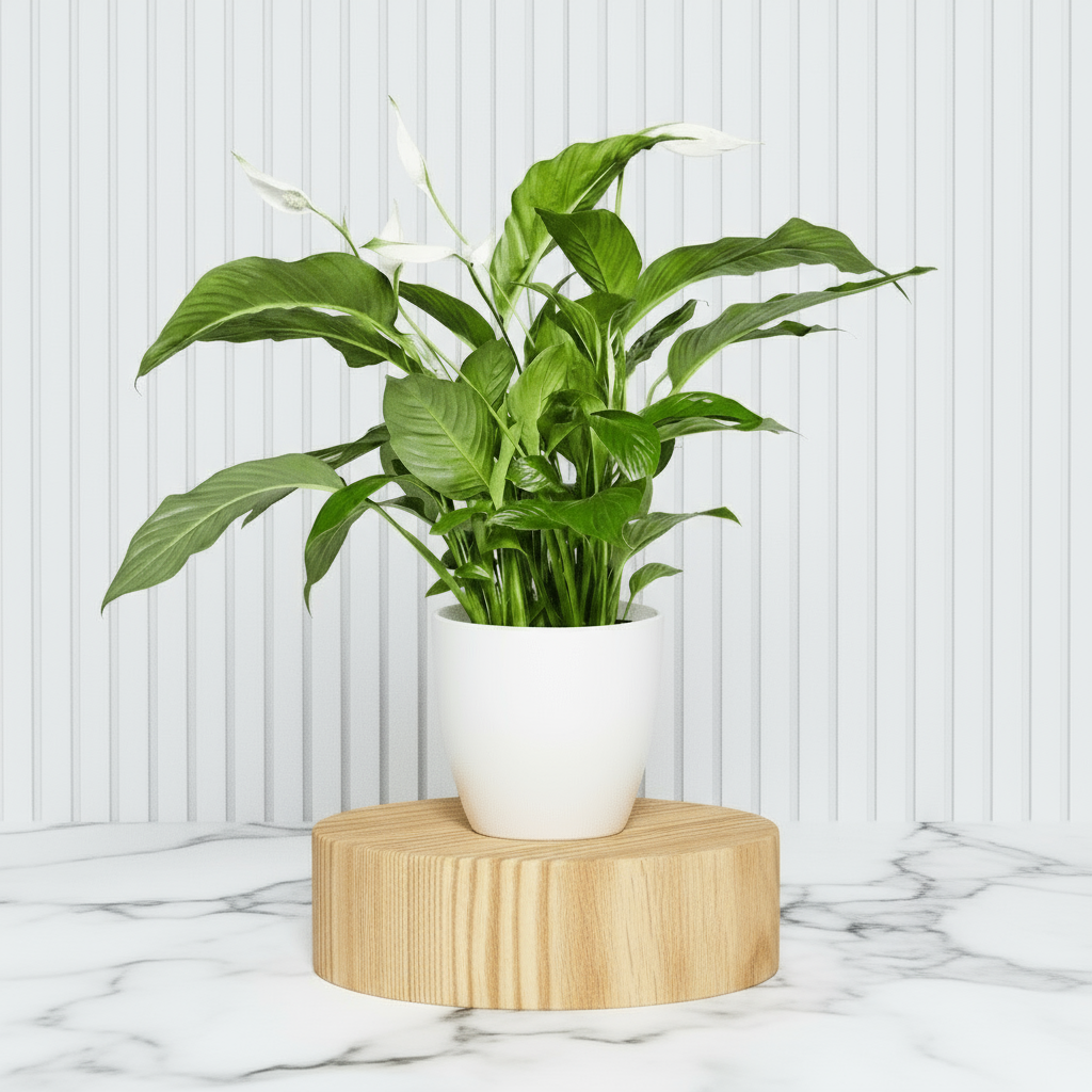 Peace Lily or Spathiphyllum or "زنبق السلام" - Greensouq - 