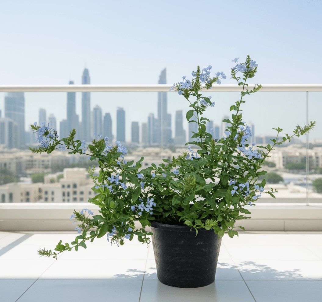 Plumbago capensis Or The Blue Plumbago 40 - 50cm - Greensouq - 
