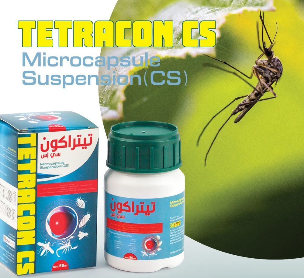 Microcapsule insecticide TETRACON Microcapsule Suspension CS 50ml - Greensouq -